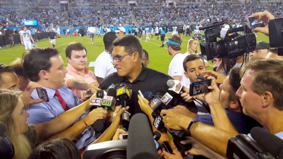 Panthers Fan Fest 2017 with Coach Rivera